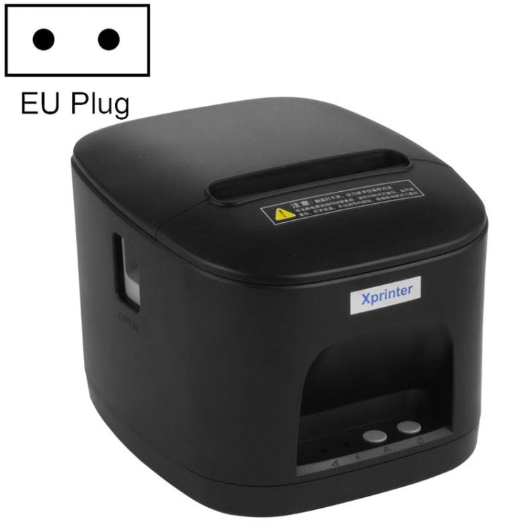 Xprinter XP-T80 72mm Portable Express List Thermal Receipt Printer, Style:USB+COM(EU Plug)