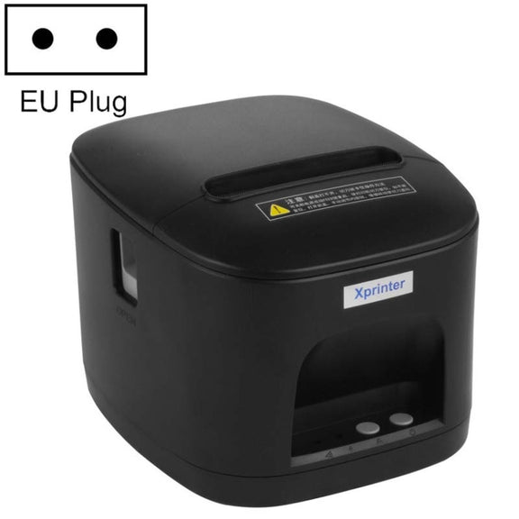 Xprinter XP-T80 72mm Portable Express List Thermal Receipt Printer, Style:USB+COM(EU Plug)