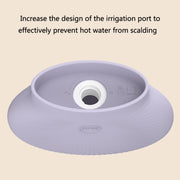 Shell Cartoon Silicone Water Injection Warm Water Bag Hand Warmer(Green)