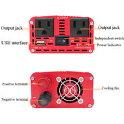LVYUAN Car Inverter Dual USB Power Converter, Specification: 12V to 220V 2000W