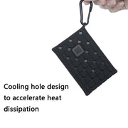 Mobile Solid State Drive Silicone Case For Samsung T7 Touch(Black)