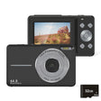 DC403L-AF 2.4-Inch 16X Zoom HD Digital Camera Mini Children Photography Camera US Plug(Black+32G) - Children Cameras by PMC TechLife | Online Shopping South Africa | PMC TechLife | Buy Now Pay Later Mobicred