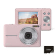 DC403L-AF 2.4-Inch 16X Zoom HD Digital Camera Mini Children Photography Camera US Plug(Pink+32G) - Children Cameras by PMC TechLife | Online Shopping South Africa | PMC TechLife | Buy Now Pay Later Mobicred