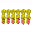 4m x 6 Rolls Outdoor Camping Tent Canopy Wind Rope Luminous Multi-Function Wind Rope Buckle Tent Fixed Rope( S Buckle-Yellow) - Tents & Accessories by PMC TechLife | Online Shopping South Africa | PMC TechLife | Buy Now Pay Later Mobicred