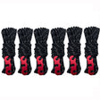 4m x 6 Rolls Outdoor Camping Tent Canopy Wind Rope Luminous Multi-Function Wind Rope Buckle Tent Fixed Rope( S Buckle-Black) - Tents & Accessories by PMC TechLife | Online Shopping South Africa | PMC TechLife | Buy Now Pay Later Mobicred