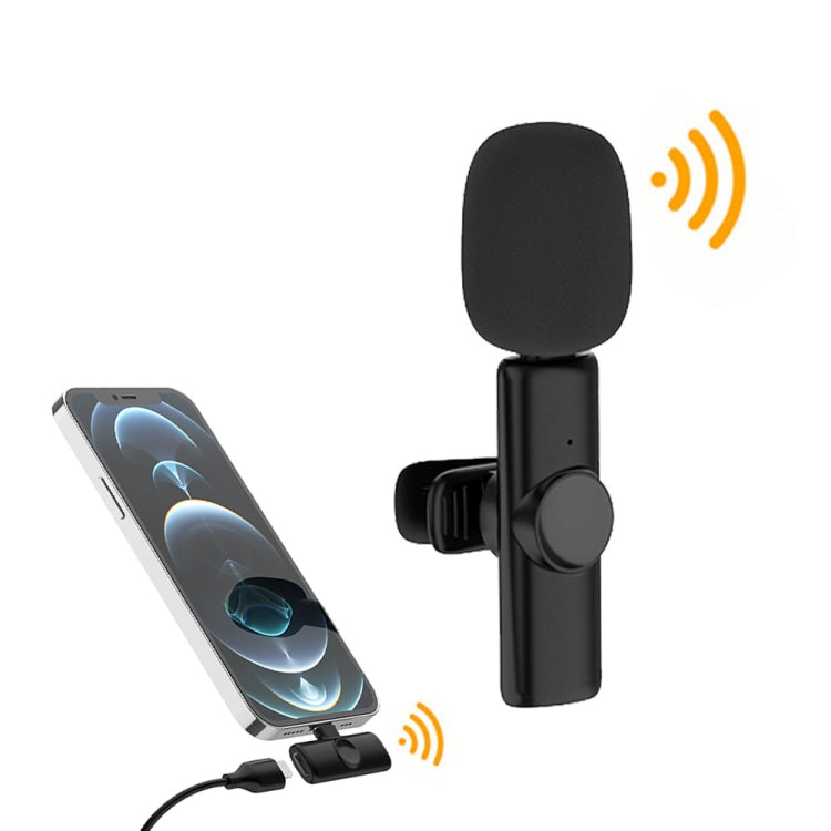 Type-C 1 To 1 Lavalier Wireless Microphone Mobile Phone Live Video Shooting Small Microphone