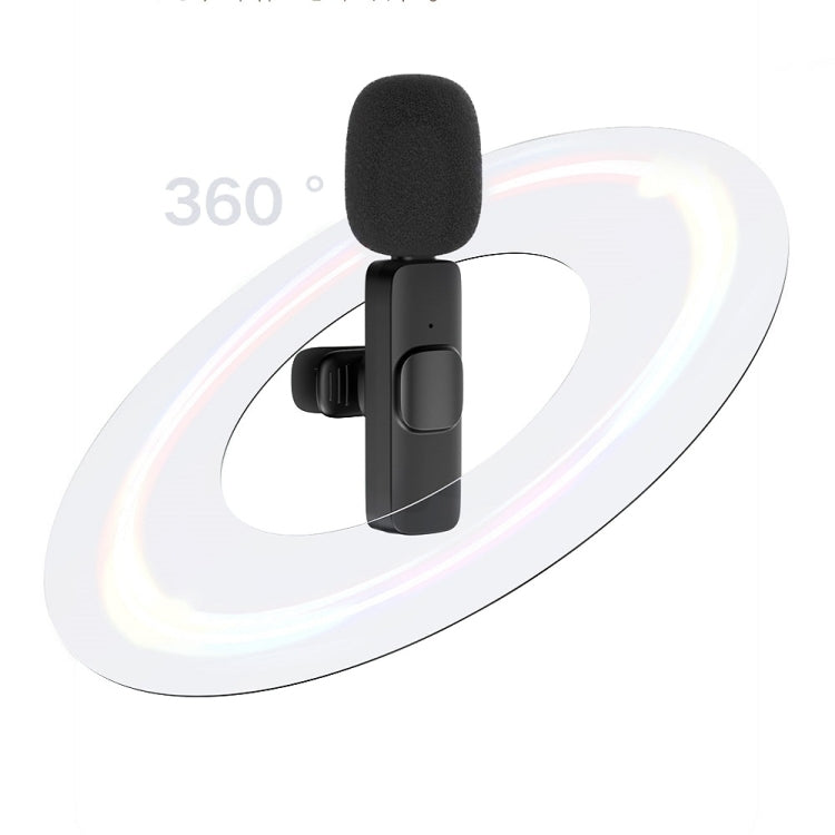 Lavalier Wireless Microphone Mobile Phone Live Video Shooting Small Microphone, Specification: 8 Pin Direct 1 To 2