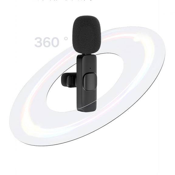 Lavalier Wireless Microphone Mobile Phone Live Video Shooting Small Microphone, Specification: 8 Pin Direct 1 To 2