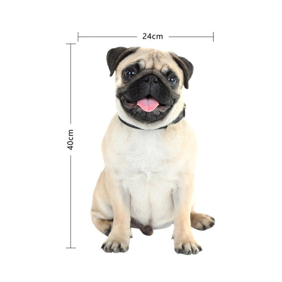 Style 5 Large 3D Simulation Dog Car Stickers Rain-Proof Sunscreen Car Sticker Scratch Shaving Decoration Stickers