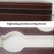 8-Digit Watch Storage Box Watch Display Box Portable Watch Travel Bag, Specification: 24 x 18 x 6cm(Black)