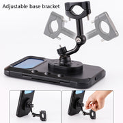 CYCLINGBOX BG-2937 Bicycle Mobile Phone Bracket Water-resistant Bag Simulation Navigation Mobile Phone Frame(Black)