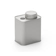 Square Tinplate Metal Sealed Cans Coffee Bean Powder Tin Cans, Specification: With Air Valve - free shipping - PMC TechLife - Order now!