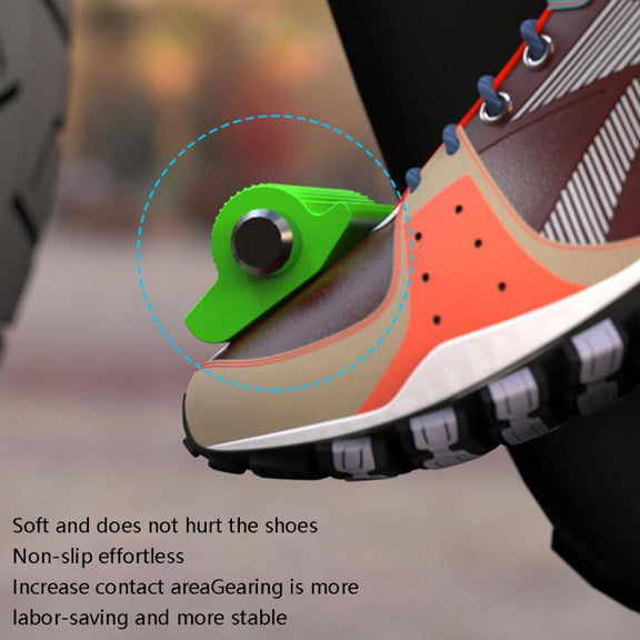 10 PCS Motorcycle Gear Shift Protective Cover Riding Shoe Cover(Green)