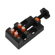 Eight-Hole Mini Flat Bench Vise Bodhi Beads Walnut Fixture(Black) - Others by PMc TechLife | Online Shopping South Africa | PMc TechLife | Buy Now Pay Later Mobicred