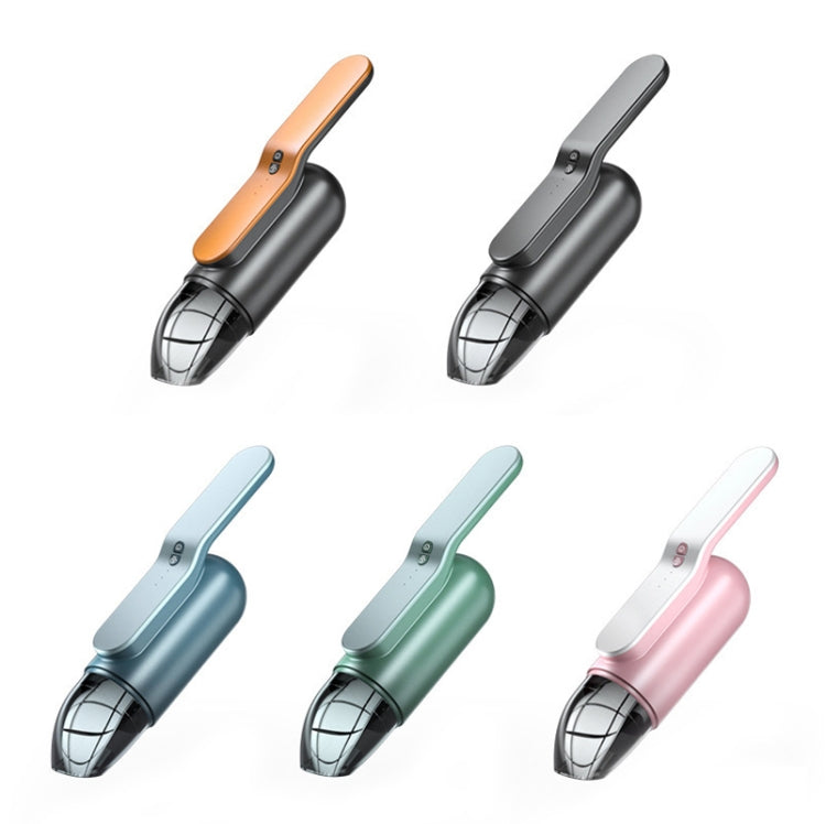 13000 Pa Car Vacuum Cleaner Wireless Handheld Mini Multi-Function UV Sterilization Vacuum Cleaner(Gentleman Black)
