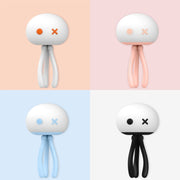 H10 Smart Silicone Sensor Night Light Jellyfish Shape Eye Protection Sleep Light, Spec: 1200mAh(Blue)