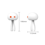 H10 Smart Silicone Sensor Night Light Jellyfish Shape Eye Protection Sleep Light, Spec: 1200mAh(Blue)