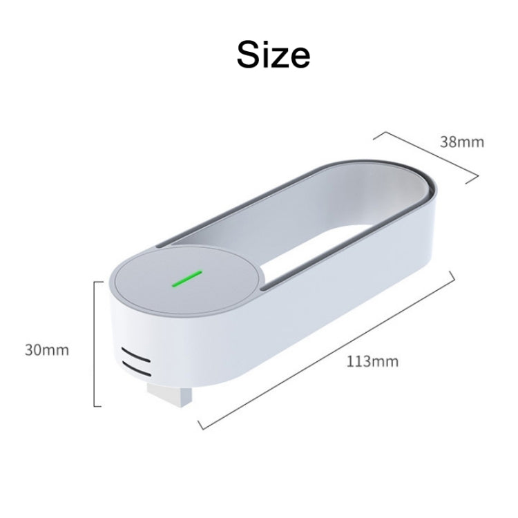 USB Plug-In Negative Ion Air Purifier Odor Deodorizer(Purple)