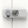 Children Anti-pinch Hand-opening Door Safety Lock(Light Gray) - Safety Equipment by PMc TechLife | Online Shopping South Africa | PMc TechLife | Buy Now Pay Later Mobicred