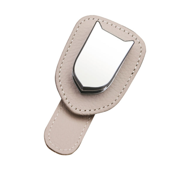 529 Car Sun Visor Glasses Clip Sunglasses Holder(Beige)