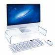 SYC0043 2 PCS Computer Monitor Desktop Increased Acrylic Base - Laptop Stand by PMC TechLife | Online Shopping South Africa | PMC TechLife | Buy Now Pay Later Mobicred