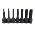 7 PCS / Set 3/8 Inch Pneumatic Pressure Batch Socket Set Tool, Specification: 7093 T Type - Hand Tool Sets by PMC TechLife | Online Shopping South Africa | PMC TechLife | Buy Now Pay Later Mobicred