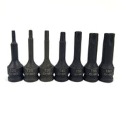 7 PCS / Set 3/8 Inch Pneumatic Pressure Batch Socket Set Tool, Specification: 7093 T Type