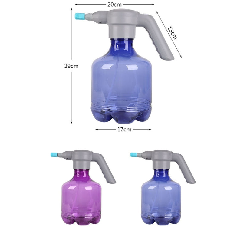 3L Household Garden Electric Watering Can Sprayer, Specification: Blue + Universal Nozzle