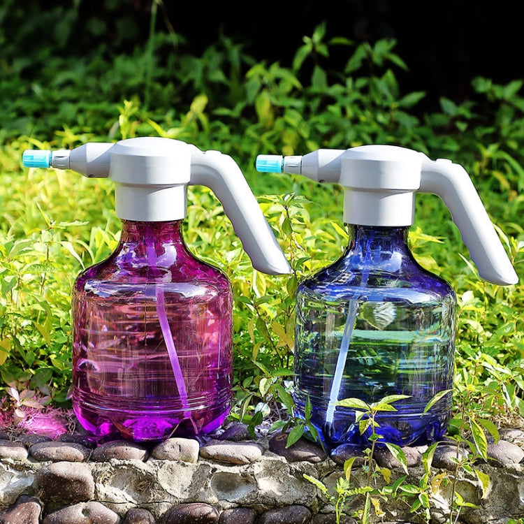 3L Household Garden Electric Watering Can Sprayer, Specification: Blue + Universal Nozzle