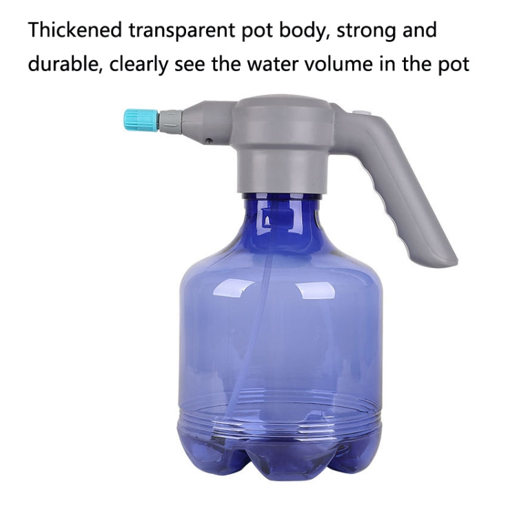 3L Household Garden Electric Watering Can Sprayer, Specification: Blue + Universal Nozzle