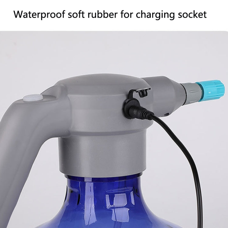 3L Household Garden Electric Watering Can Sprayer, Specification: Blue + Universal Nozzle