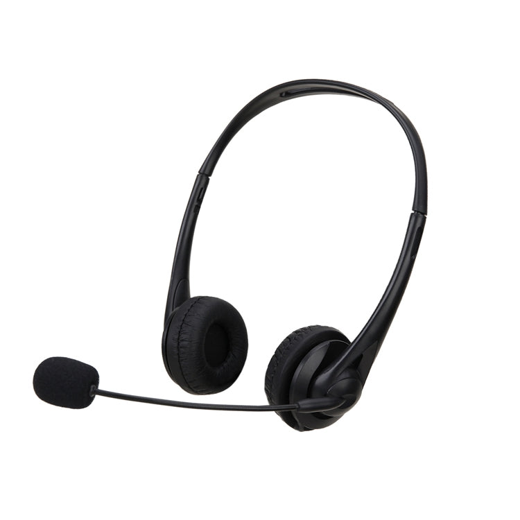 SOYTO SY490 Teaching Office Network Class Student Education Computer Headset, Style: Double Ear Black Separation USB