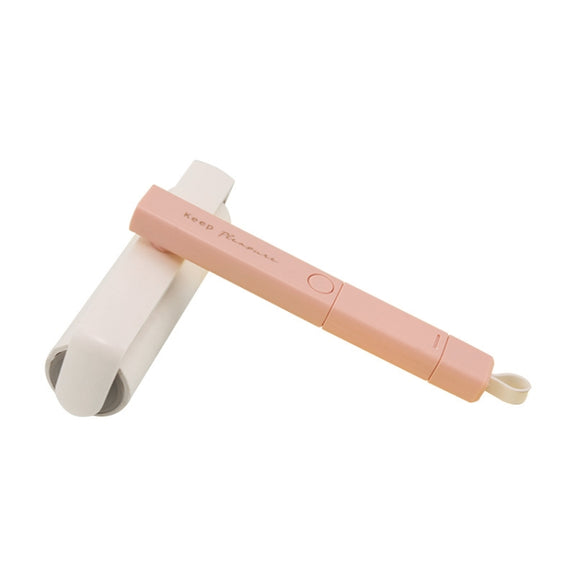 4334 Multifunctional Rotating Hair Sticking Device Clothes Hair Removal Roller Brush(Pink)