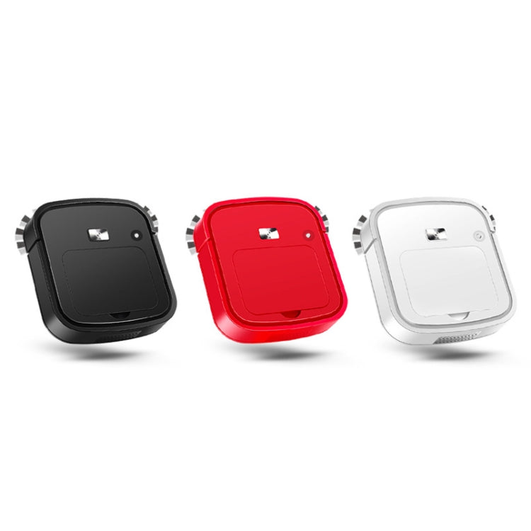 3 in 1 Smart USB Charging Sweeping Machine, Specification: Spray Type (Pearl White)