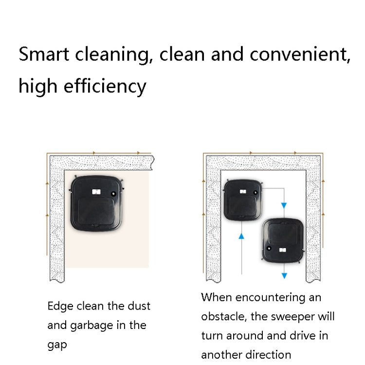 3 in 1 Smart USB Charging Sweeping Machine, Specification: Spray Type (Pearl White)