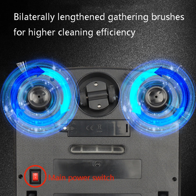 3 in 1 Smart USB Charging Sweeping Machine, Specification: Spray Type (Pearl White)