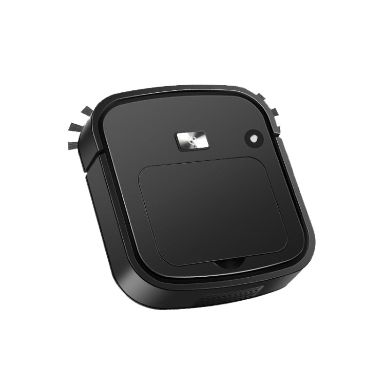 3 in 1 Smart USB Charging Sweeping Machine, Specification: Cool Black
