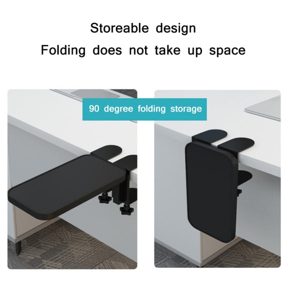 Computer Desk Rotatable Arm(Teak Color Wooden Board)