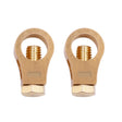 2 Pairs 269 Pure Copper Battery Clip Car Battery Clip(Yellow) - Booster Cable & Clip by PMC TechLife | Online Shopping South Africa | PMC TechLife | Buy Now Pay Later Mobicred