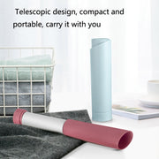 Clothes Sticking Device Mini Portable Roller Brush(Rose Pink)