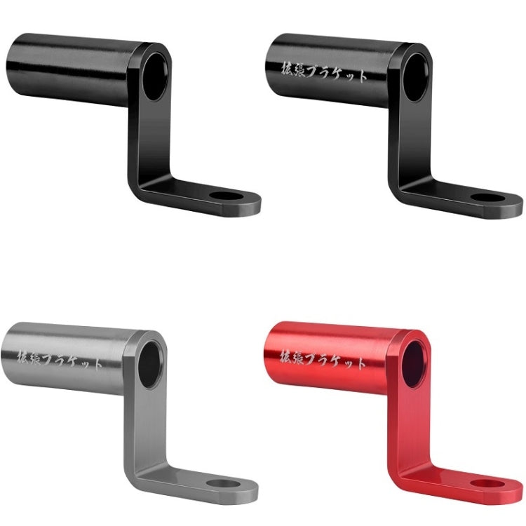 Bicycle Aluminum Alloy Conversion Bracket Extension Rack(Red)