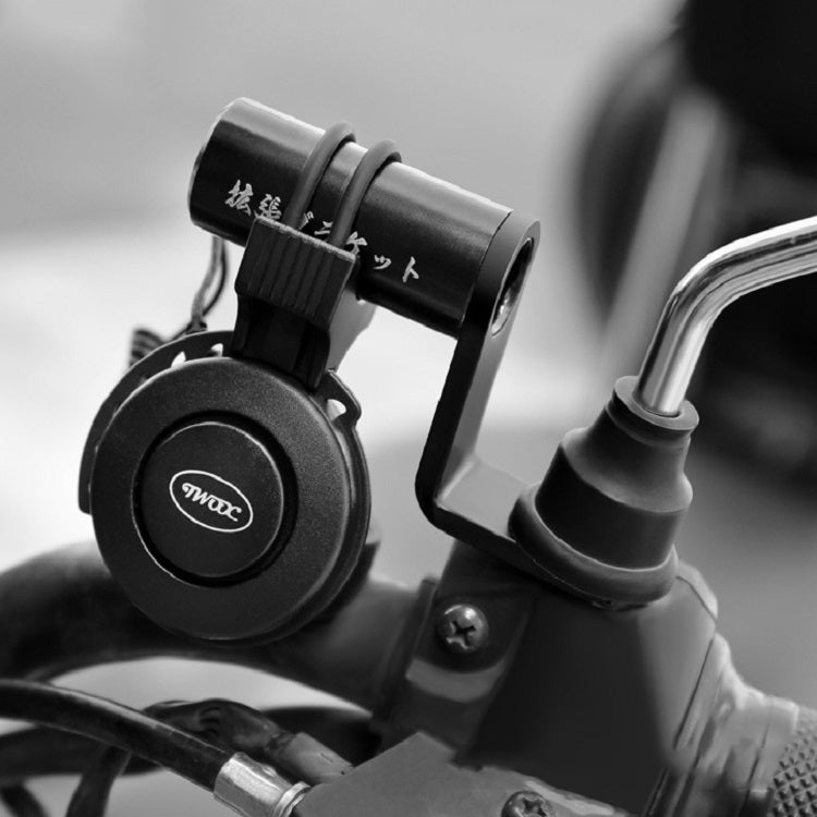 Bicycle Aluminum Alloy Conversion Bracket Extension Rack(Black)