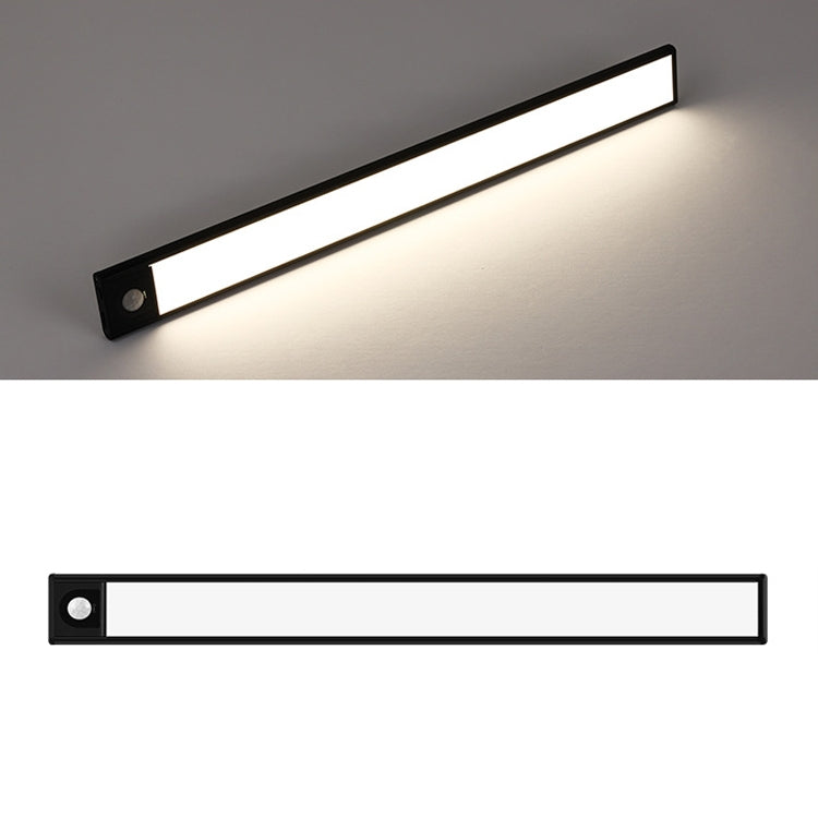 Intelligent Automatic Human Body Induction Wireless LED Lamp 80cm(Black + Neutral Light)