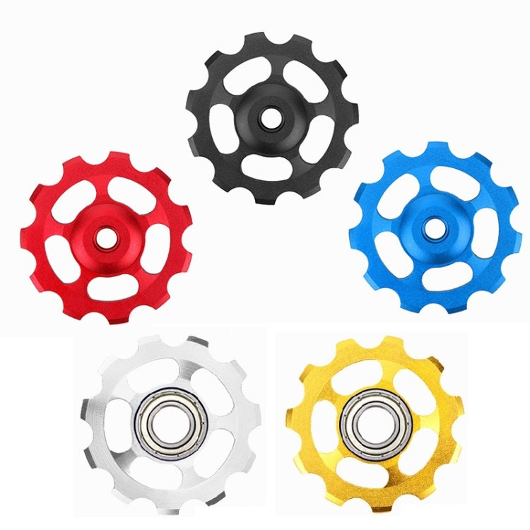 Mountain Bicycle Flywheel Guide Wheel(Black)