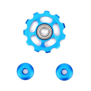 Mountain Bicycle Flywheel Guide Wheel(Black)