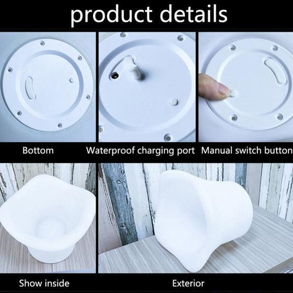 ES-IC014 Water-resistant LED Luminous Ice Bucket For Bars, US Plug, Size: 34x34x27cm