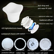 ES-IC014 Water-resistant LED Luminous Ice Bucket For Bars, US Plug, Size: 30x30x16cm