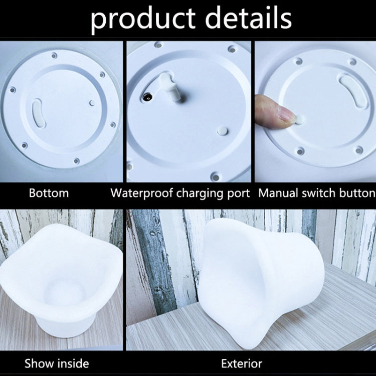 ES-IC014 Water-resistant LED Luminous Ice Bucket For Bars, US Plug, Size: 30x30x16cm