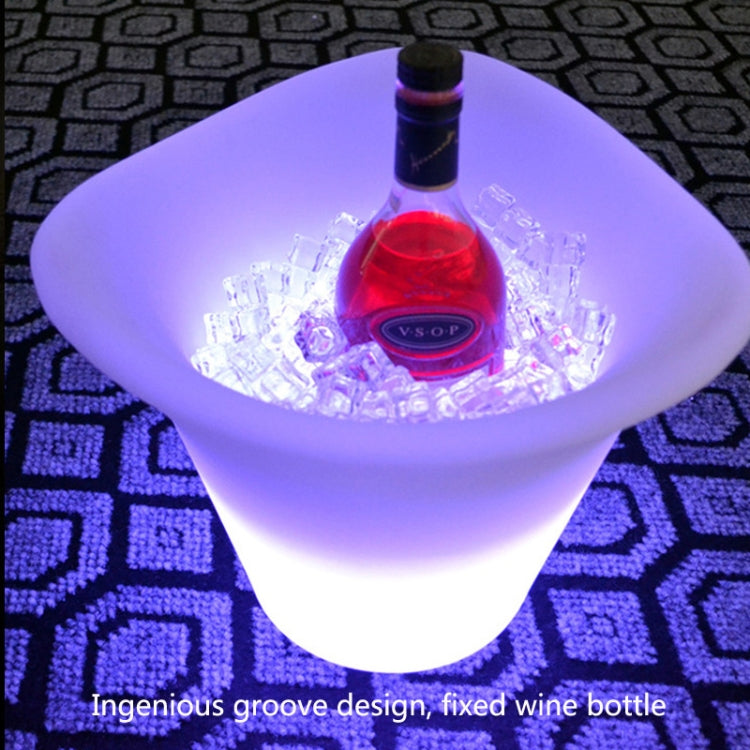 ES-IC014 Water-resistant LED Luminous Ice Bucket For Bars, US Plug, Size: 30x30x16cm