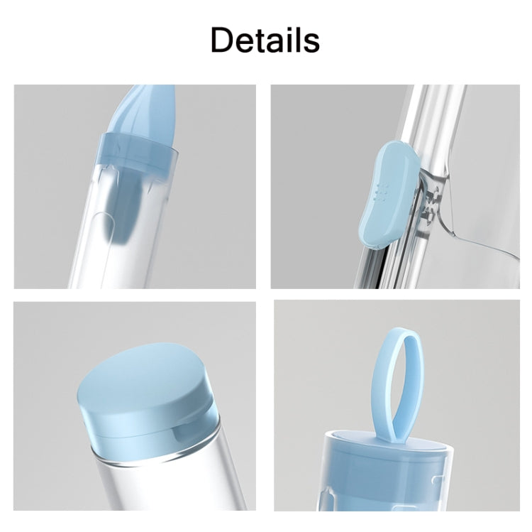 ETRAVEL Travel Portable Folding Toothbrush Set(White)